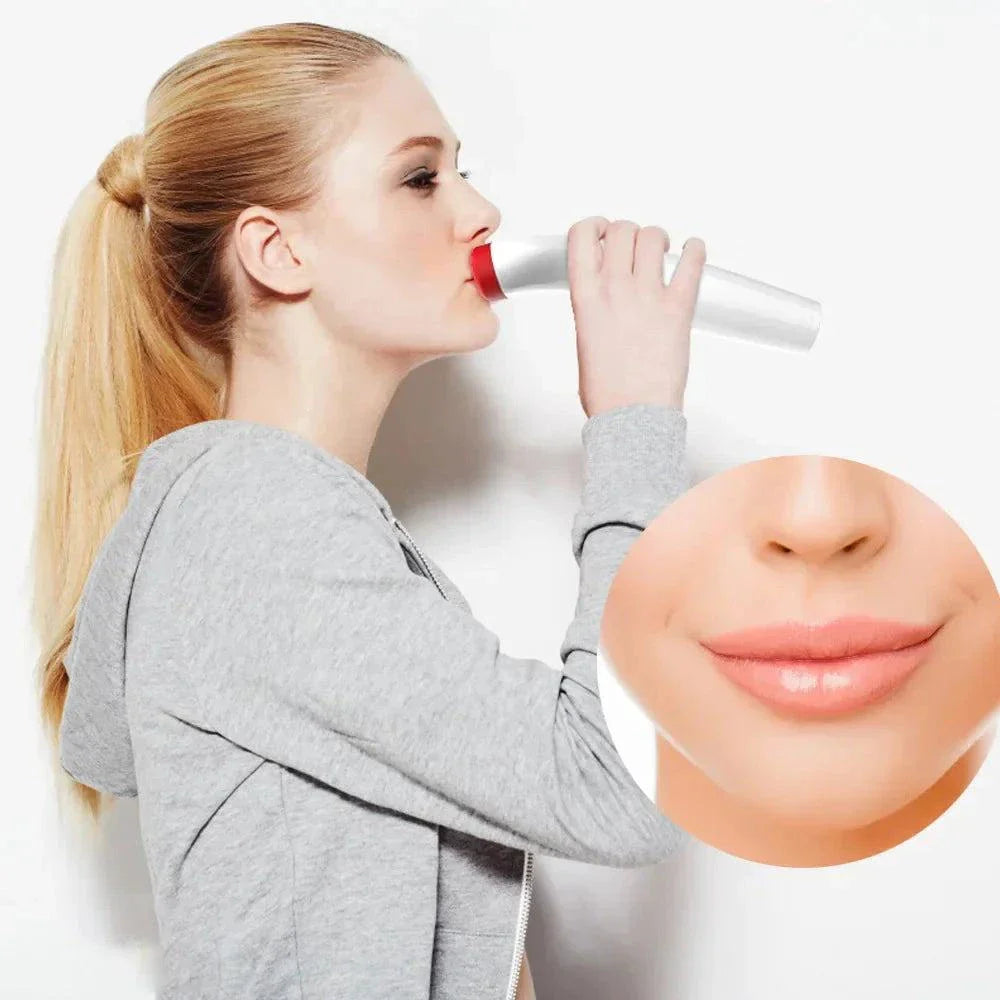 Electric Lip Enhancer silicone lip plumper device for fuller lips with gentle suction and automatic operation